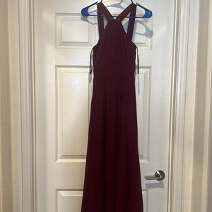 Lulu’s Air of Romance, burgundy, XS